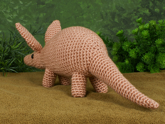 (image for) Aardvark amigurumi crochet pattern - Click Image to Close