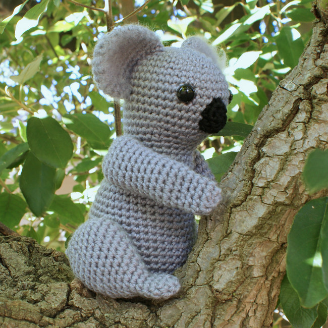 Koala amigurumi crochet pattern - Click Image to Close