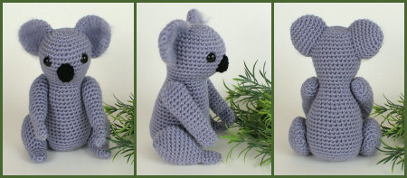 (image for) Koala amigurumi crochet pattern - Click Image to Close