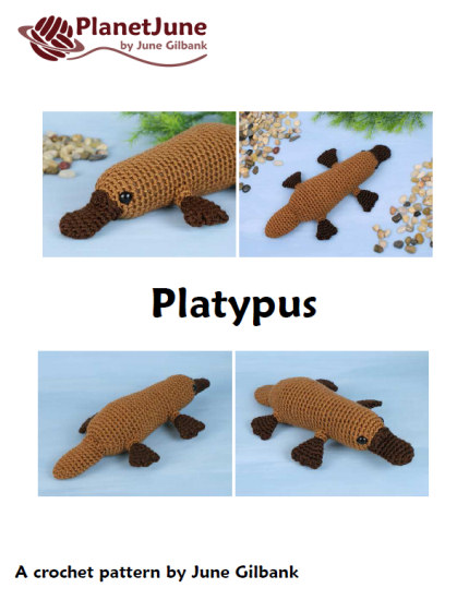 (image for) Platypus amigurumi crochet pattern - Click Image to Close