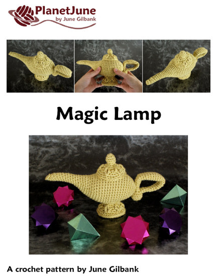 Magic Lamp crochet pattern - Click Image to Close