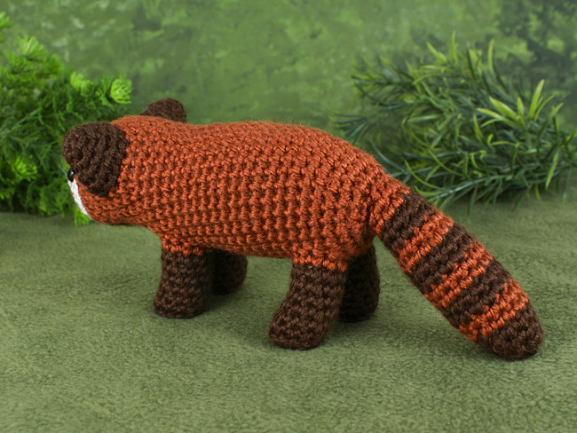 (image for) Red Panda amigurumi crochet pattern - Click Image to Close