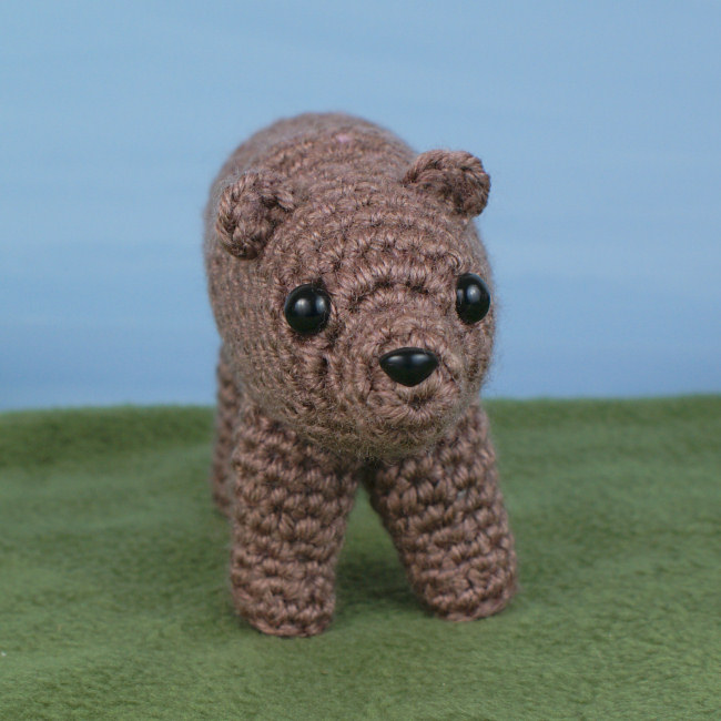 (image for) Brown/Grizzly Bear amigurumi crochet pattern - Click Image to Close
