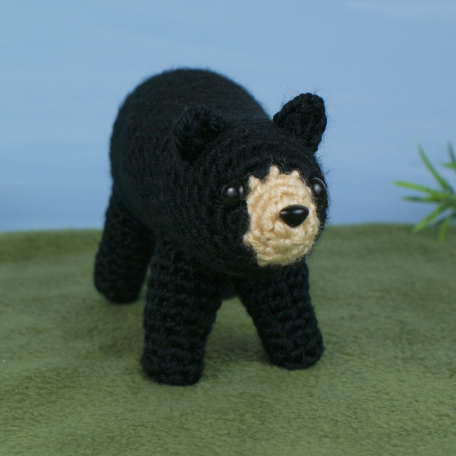 (image for) Black Bear amigurumi crochet pattern - Click Image to Close
