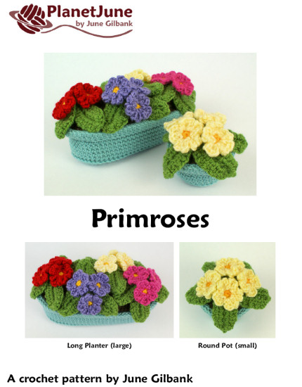 Primroses crochet pattern - Click Image to Close