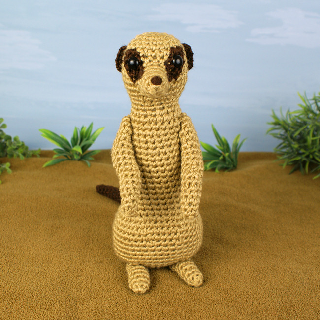 (image for) Meerkat amigurumi crochet pattern - Click Image to Close