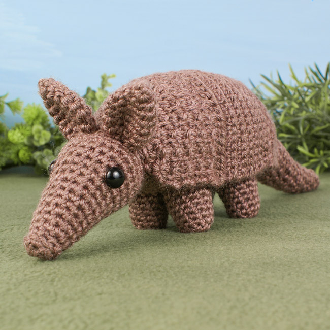 (image for) Armadillo amigurumi crochet pattern - Click Image to Close