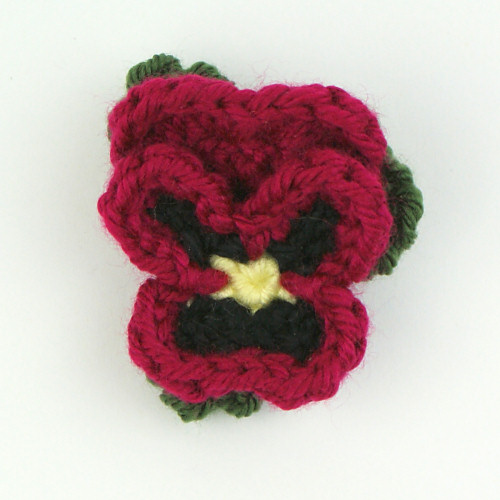 Pansies crochet pattern (pansy baskets) - Click Image to Close