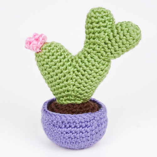 (image for) Heart Cactus Collection: FIVE crochet patterns - Click Image to Close