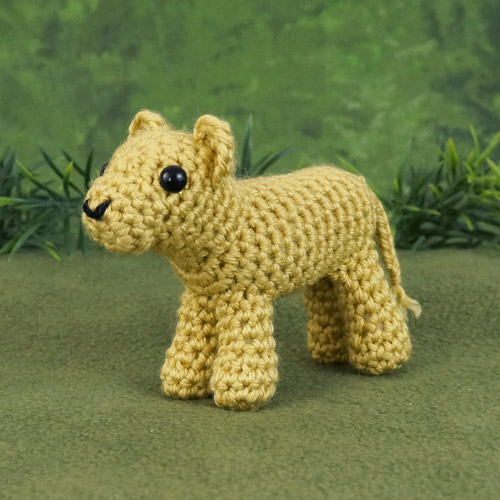 (image for) Lion Cub amigurumi crochet pattern - Click Image to Close