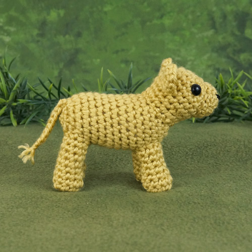 (image for) Lion Cub amigurumi crochet pattern - Click Image to Close