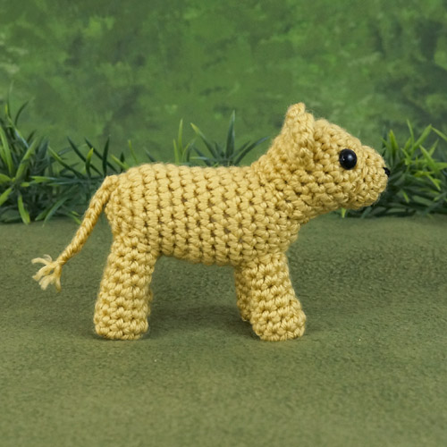 Lion Cub amigurumi crochet pattern - Click Image to Close