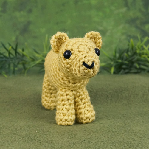 (image for) Lion Cub amigurumi crochet pattern - Click Image to Close