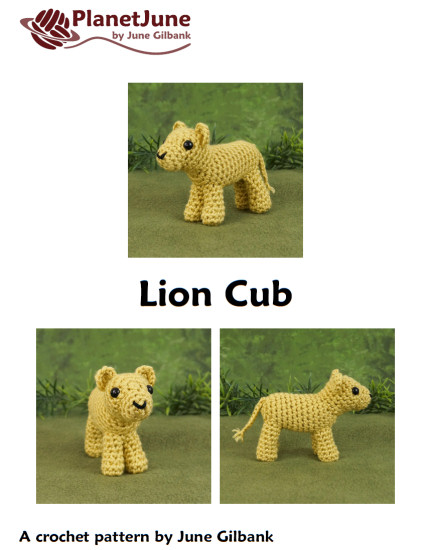 Lion Cub amigurumi crochet pattern - Click Image to Close