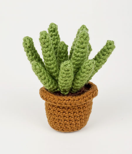 (image for) Succulent Collection 3: FOUR realistic crochet patterns - Click Image to Close