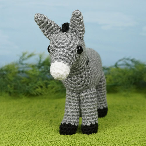 (image for) Donkey amigurumi crochet pattern - Click Image to Close