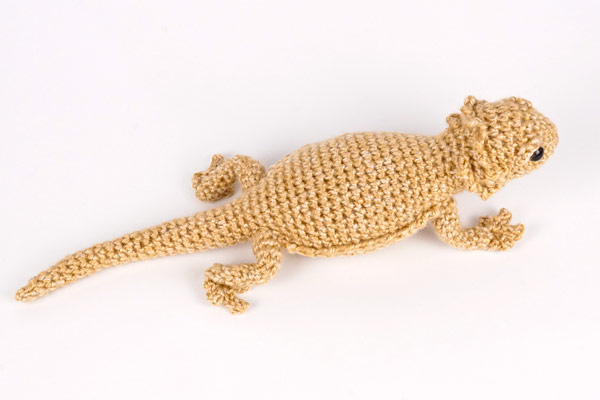 (image for) Bearded Dragon (lizard) amigurumi crochet pattern - Click Image to Close