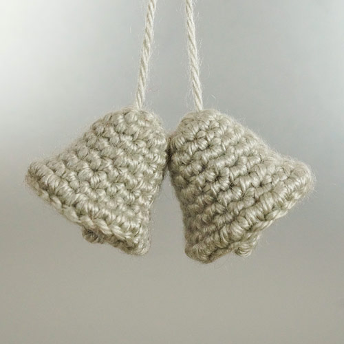 Christmas Decor Set 4: Poinsettia & Bells crochet patterns - Click Image to Close