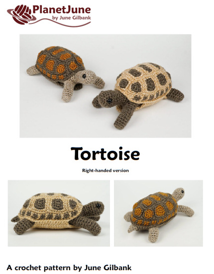 Tortoise amigurumi crochet pattern - Click Image to Close