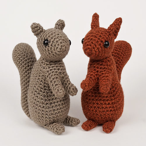 (image for) Squirrel amigurumi crochet pattern - Click Image to Close
