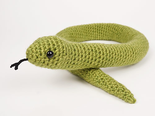 Snake Collection - FOUR amigurumi crochet patterns - Click Image to Close