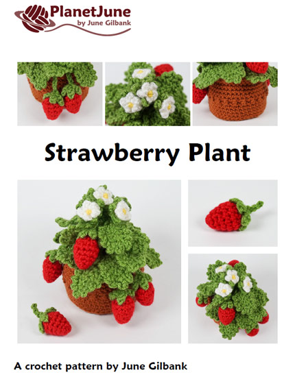 (image for) Strawberry Plant crochet pattern - Click Image to Close