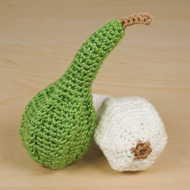 (image for) Ornamental Gourds Set 1: THREE realistic crochet patterns - Click Image to Close