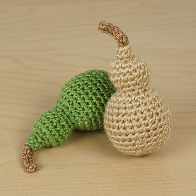 (image for) Ornamental Gourds Set 2: THREE realistic crochet patterns - Click Image to Close