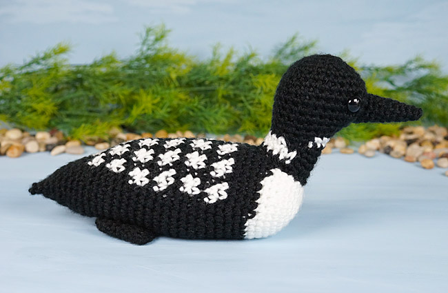(image for) Loon amigurumi bird crochet pattern - Click Image to Close