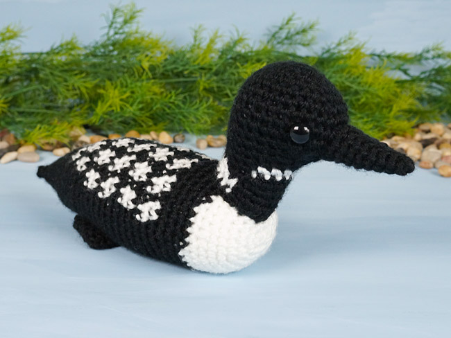 (image for) Loon amigurumi bird crochet pattern - Click Image to Close