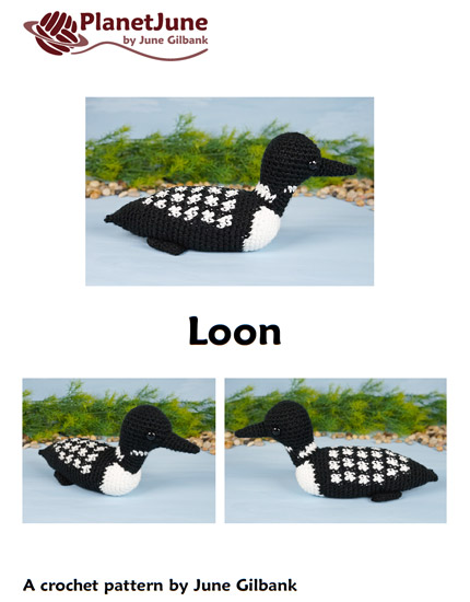 (image for) Loon amigurumi bird crochet pattern - Click Image to Close