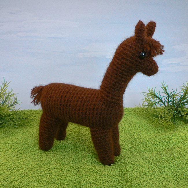 (image for) Alpaca amigurumi crochet pattern - Click Image to Close