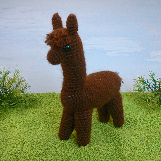 Alpaca amigurumi crochet pattern - Click Image to Close