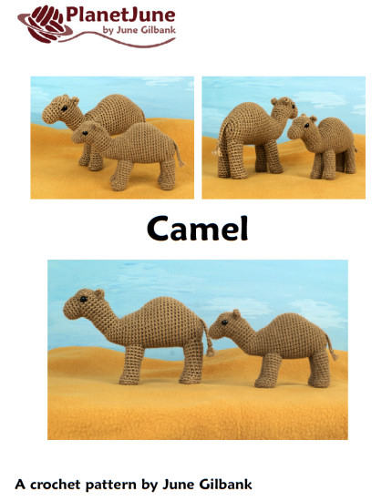 (image for) Camel amigurumi crochet pattern - Click Image to Close
