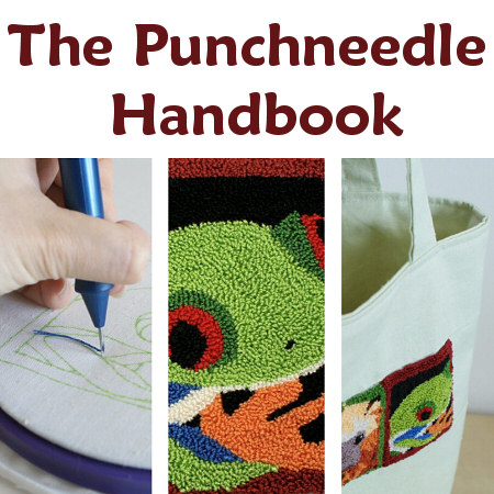 (image for) The Punchneedle Handbook - an Embroidery ebook by June Gilbank - Click Image to Close