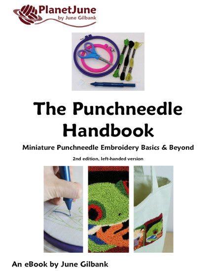 (image for) The Punchneedle Handbook - an Embroidery ebook by June Gilbank - Click Image to Close
