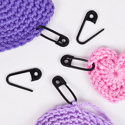 Stitch Markers for Crochet (Set of 5) - Click Image to Close