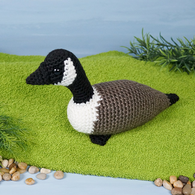 (image for) Duck and Goose & Canada Goose amigurumi crochet patterns - Click Image to Close