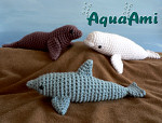 dolphin, sea lion and beluga whales multipack