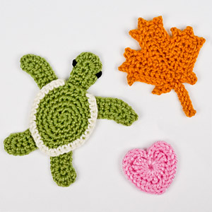 PlanetJune applique crochet patterns