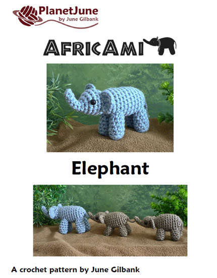 AfricAmi Elephant amigurumi crochet pattern - Click Image to Close