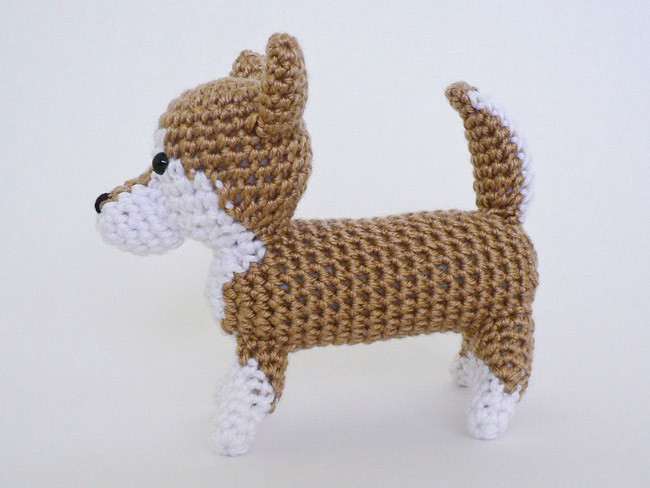 (image for) AmiDogs Shiba Inu amigurumi crochet pattern - Click Image to Close