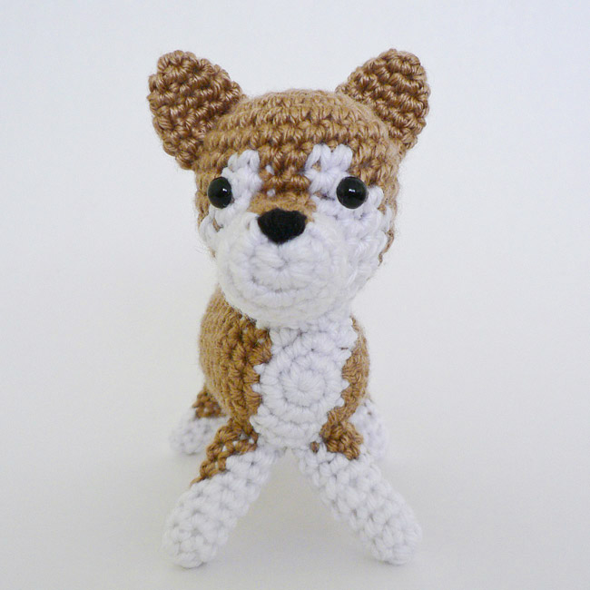 (image for) AmiDogs Shiba Inu amigurumi crochet pattern - Click Image to Close